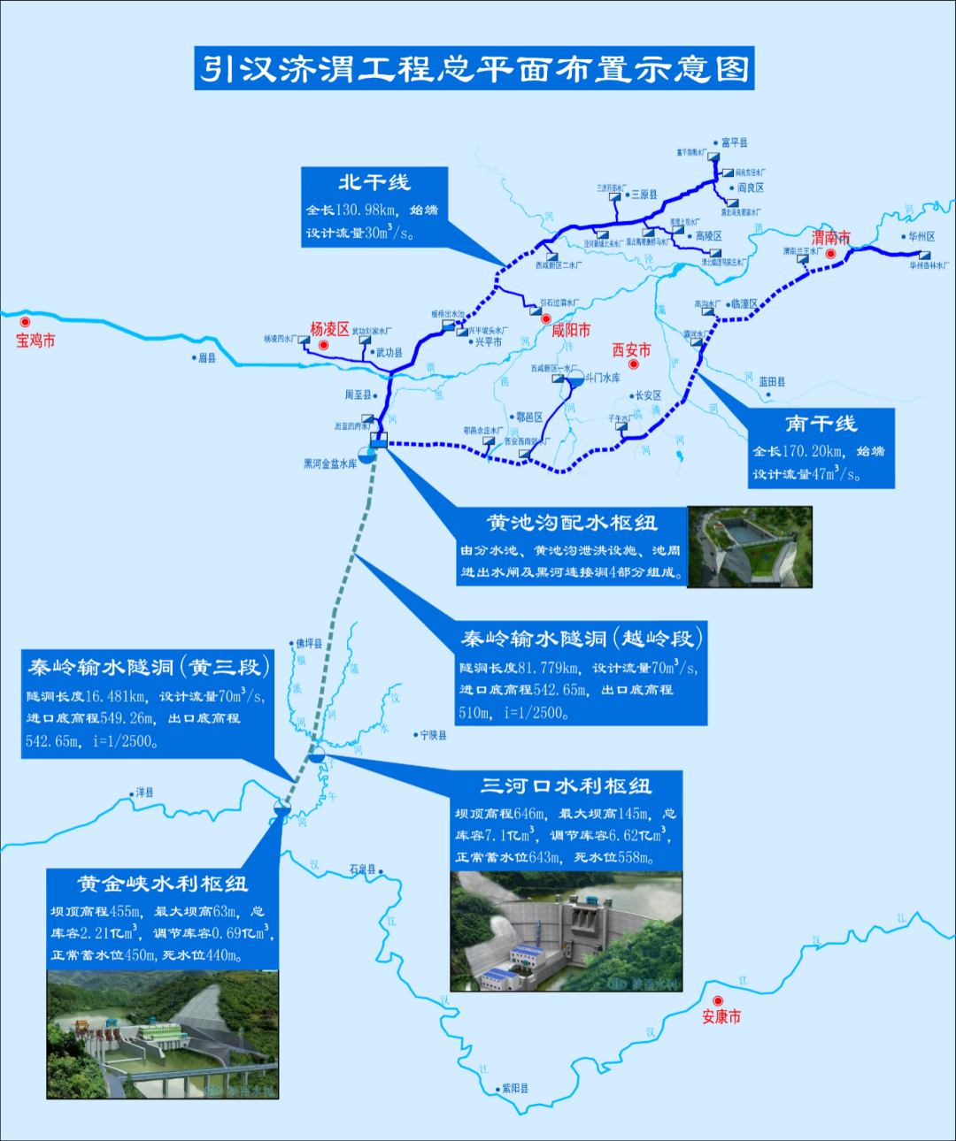 总投资199亿!铁一院参与设计的引汉济渭二期工程初步设计方案获批(图1) 总投资199亿!铁一院参与设计的引汉济渭二期工程初步设计方案获批(图1)