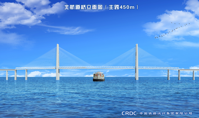 超级工程!世界最长高铁跨海大桥海上勘探完成(图3) 超级工程!世界最长高铁跨海大桥海上勘探完成(图3)