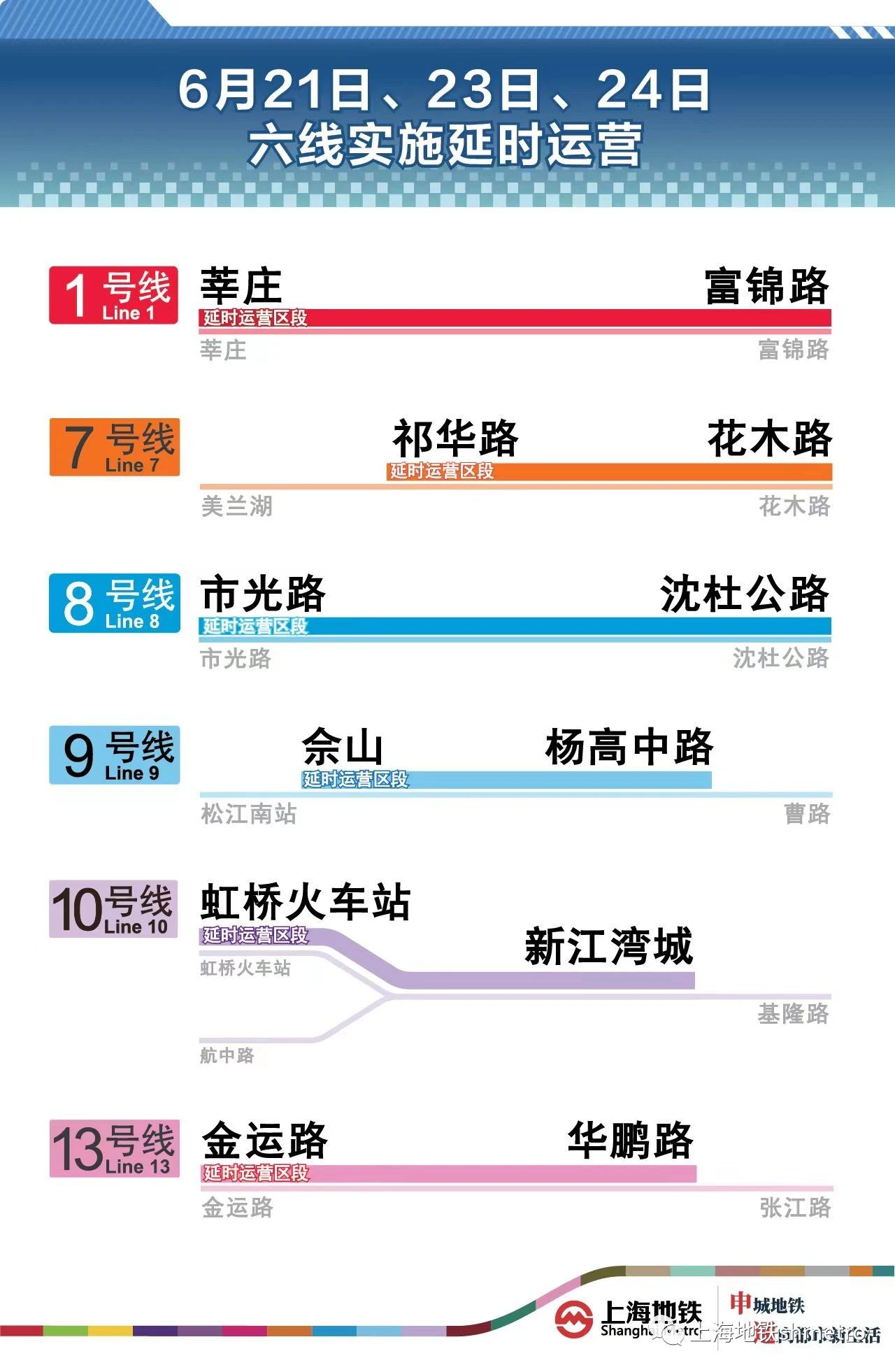 端午出行:上海地铁六线延时运营 17号线加开定点加班车(图1) 3-2306211HJ2948.jpg