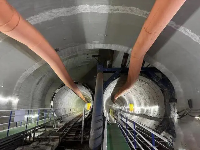 轨道交通18号线北延伸段首个TBM区间实现双线隧道贯通(图1) 3-2309210ZG4506.jpg