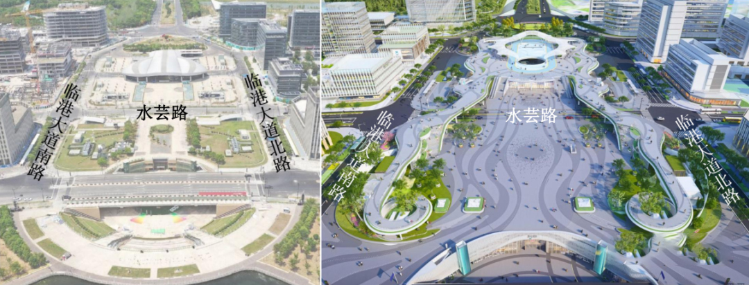 上海滴水湖地铁站枢纽改建工程开工,预计明年6月20日竣工(图3) 3-231129140Zb33.jpg