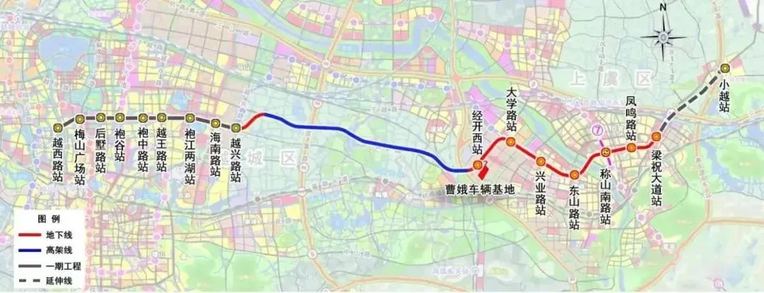 绍兴146亿地铁项目正式报批受理!(图2) 3-240124110A1335.jpg