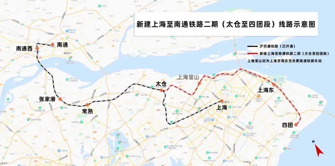定了!上海宝山高铁站今年正式开工!(图3) 定了!上海宝山高铁站今年正式开工!(图3)