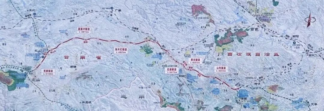 360亿!文山至靖西铁路加快开工前期工作(图2) 360亿!文山至靖西铁路加快开工前期工作(图2)