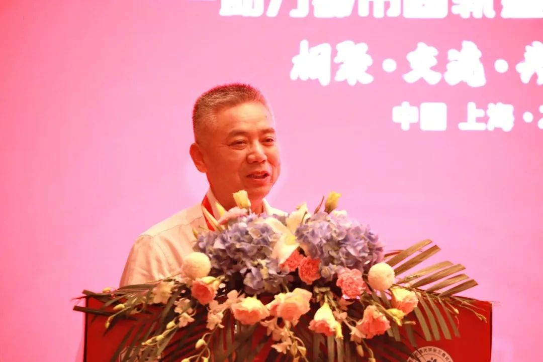▲丁树奎讲话 ▲丁树奎讲话
