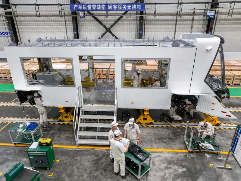 全球首创!氢能源智轨电车8月在宜宾投运(图3) 全球首创!氢能源智轨电车8月在宜宾投运(图3)