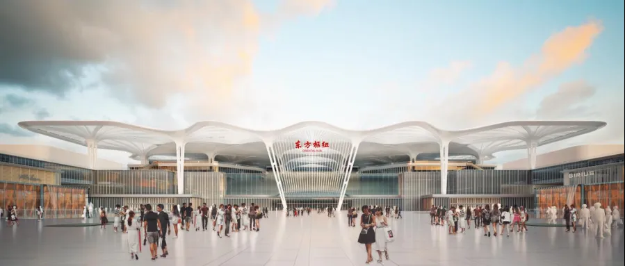 1500亿!上海东方枢纽上海东站即将全面开工(图3) 3-241016092440203.png