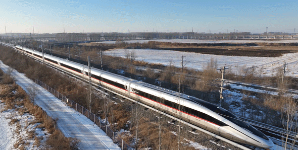 “科技之光”!CR450动车组样车全球发布!(图4) 3-2412310U34T55.gif