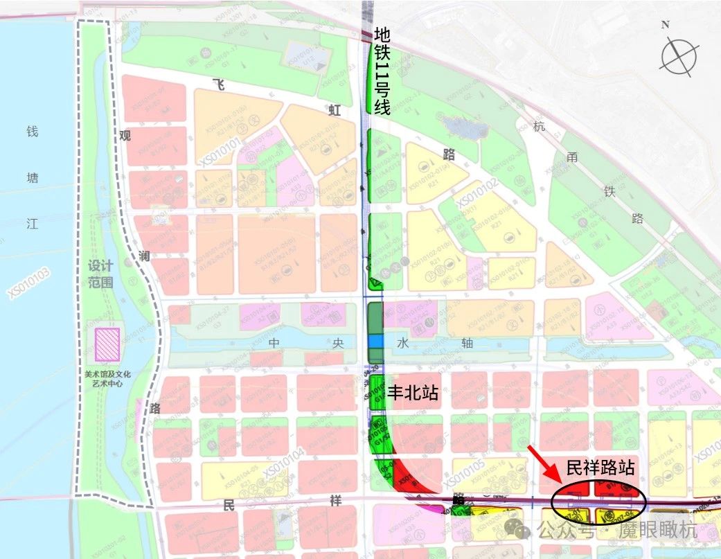 杭州最热门板块新增一座地铁站(图1) 3-2503250T42c26.jpg