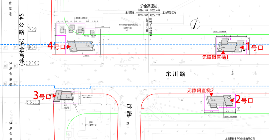 上海地铁23号线(一期)交大紫竹路站车站设计公示(图1) 3-250415091J9414.png