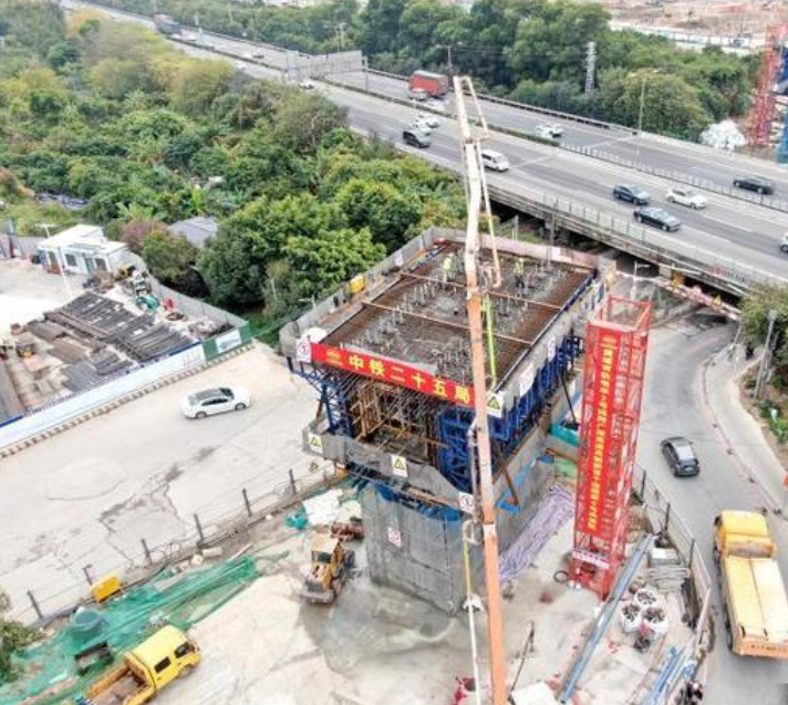 黄埔有轨电车2号线将跨越“中国最繁忙高速”(图1) 黄埔有轨电车2号线将跨越“中国最繁忙高速”(图1)