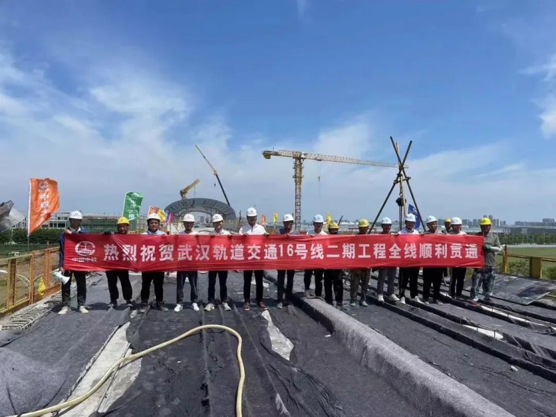 地铁16号线二期桥梁区间全线贯通(图1) 地铁16号线二期桥梁区间全线贯通(图1)