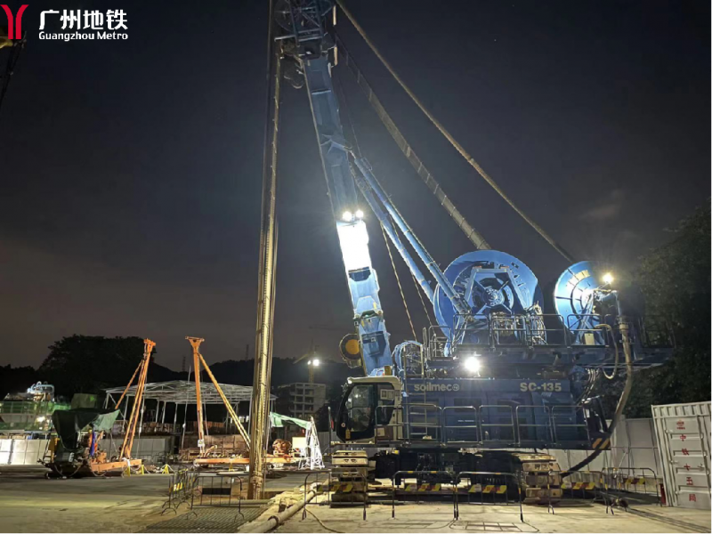 广花城际项目首批工点进入主体施工阶段(图1) 广花城际项目首批工点进入主体施工阶段(图1)