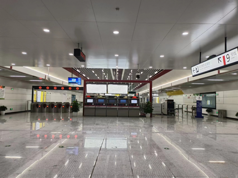 地铁9号线宝圣湖站28日开通(图1) 地铁9号线宝圣湖站28日开通(图1)