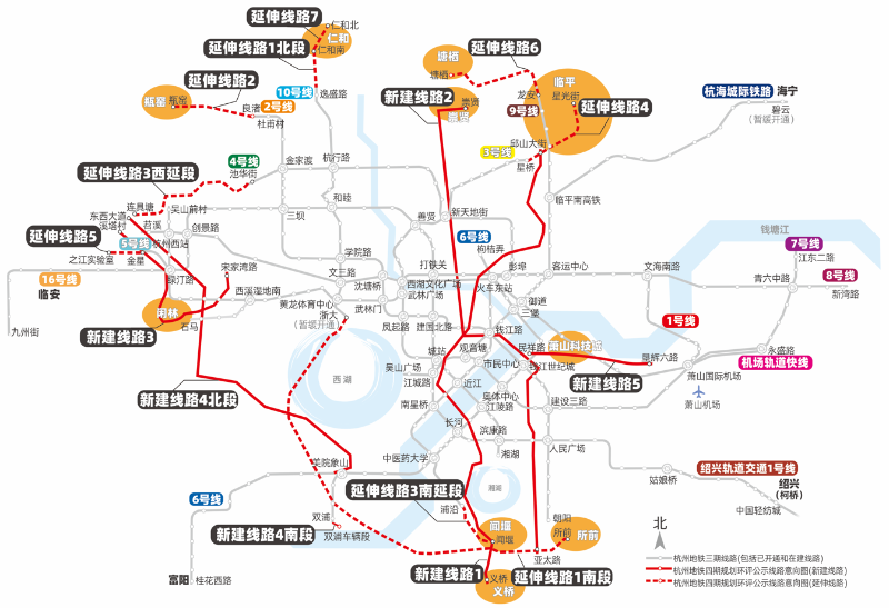 机场轨道快线或国庆前开通!杭州地铁四期也即将到来(图1) 机场轨道快线或国庆前开通!杭州地铁四期也即将到来(图1)