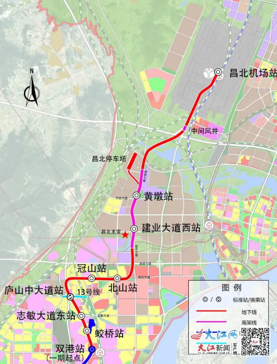 又新增一座地铁停车场 1号线北延昌北停车场开始施工(图1) 又新增一座地铁停车场 1号线北延昌北停车场开始施工(图1)