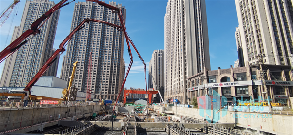 地铁3号线北马路站车站主体结构建设完成(图1) 地铁3号线北马路站车站主体结构建设完成(图1)