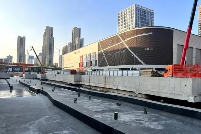 地铁12号线罗家村站主体结构完工(图1) 地铁12号线罗家村站主体结构完工(图1)