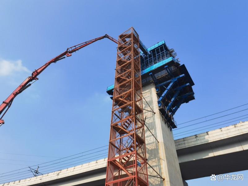 轨道交通6号线东延工程正式进入桥梁上部结构施工阶段(图1) 轨道交通6号线东延工程正式进入桥梁上部结构施工阶段(图1)