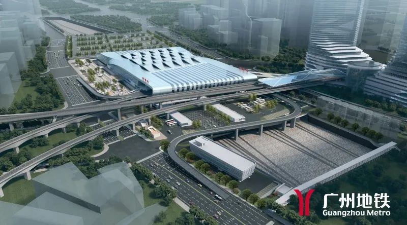 新塘站综合交通枢纽主体架构盖板浇筑完成(图1) 新塘站综合交通枢纽主体架构盖板浇筑完成(图1)