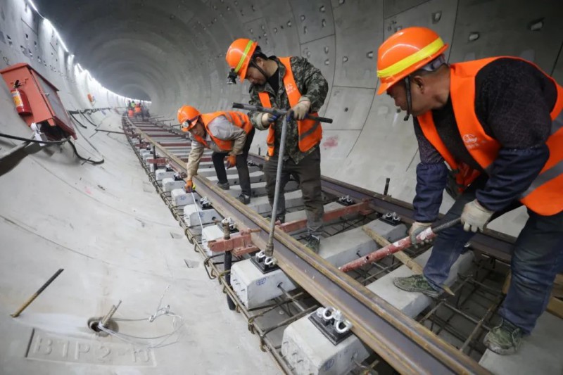 轨道交通3号线二期预计8月底前实现全线轨通(图1) 轨道交通3号线二期预计8月底前实现全线轨通(图1)