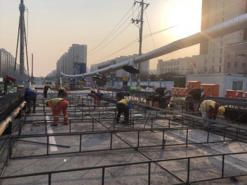 地铁13号线11标项目开启“狂飙”建设模式(图1) 地铁13号线11标项目开启“狂飙”建设模式(图1)