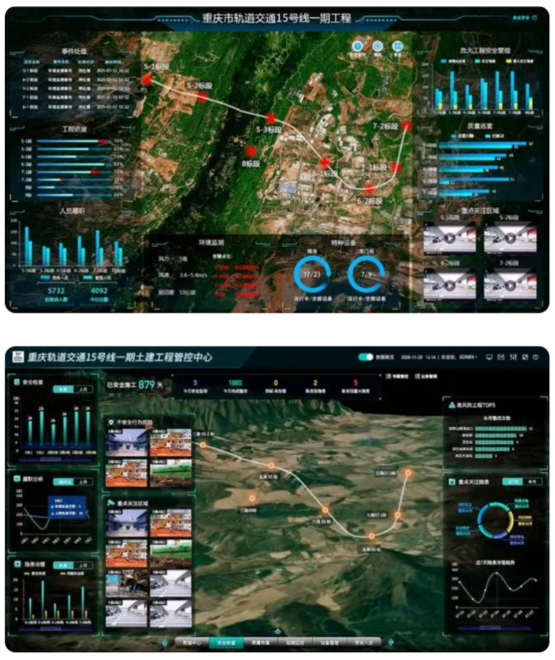 轨道15号线一期将实现“智慧建造”(图1) 轨道15号线一期将实现“智慧建造”(图1)