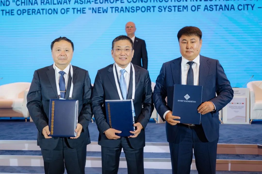 Tianjin Rail Transit Group signed a memorandum of cooperation with the government of Astana, Kazakhstan (Figure 1)