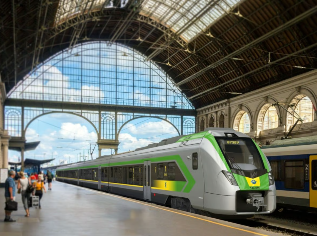 匈牙利11辆新城际列车设计图出炉(图1)