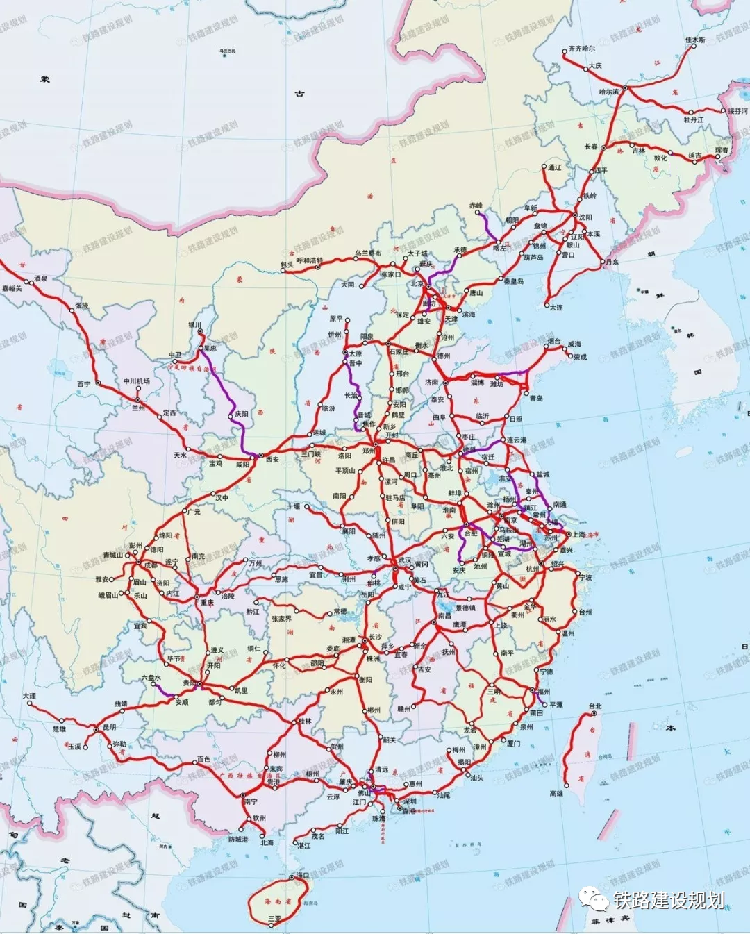 95条铁路、20135公里!2021年底前计划开工建设铁路最新进度(图21) 95条铁路、20135公里!2021年底前计划开工建设铁路最新进度(图21)
