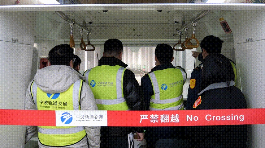宁波轨道交通7号线完成接触网热滑试验(图1)