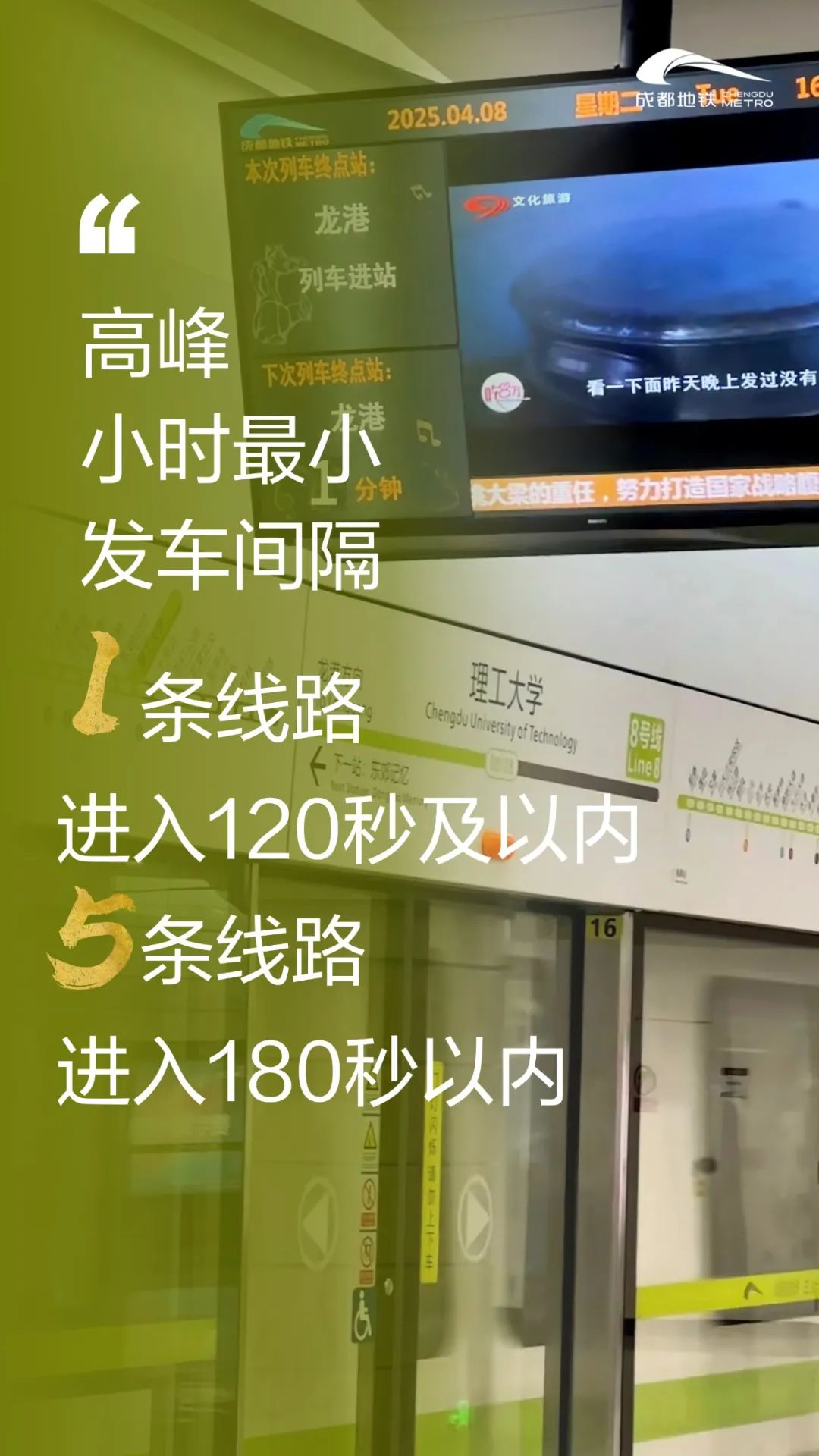 迈入超大规模轨道交通线网的成都地铁！(图7)