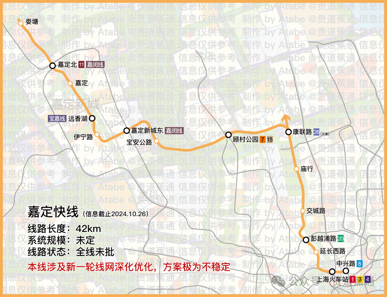 【嘉定快线】前期规划方案研究招标(图1)